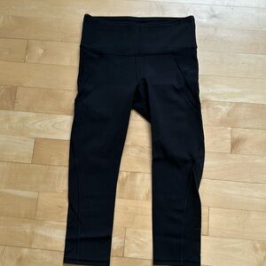 Athleta -cropped leggings size small